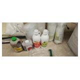 Unopened bottles of concentrates