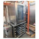 28.5 in Burlodge Combee oven and 36 in stand