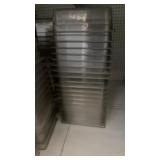 20 pieces assorted clear Cambro 10 x 12 pan