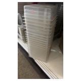 20 pieces clear Cambro 10 x 12ï¿½