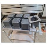 Seven insulated inserts