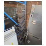 Fryer rack with baskets