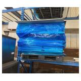 Pallet of gondola shelving