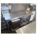 66x30-in standstill table with drawer