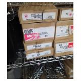 Four boxes of new wall brackets