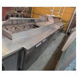 112-in Pizza prep table