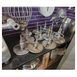 Various cheese head parts