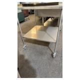 Stainless steel two layer shelves 30 inches with
