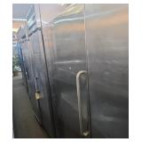 32-in Frigidaire stainless steel upright freezer