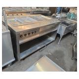60x39-in stainless steel steam table