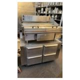 2.5 x 3 griddle with cover with stainless steel