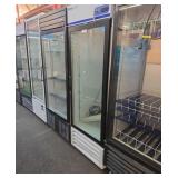 Fisher Brand Single Door Glass Door Cooler 28 in