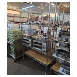 47x18-in cooler rack rolling