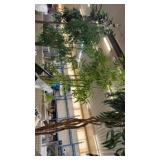 Four artificial plants