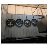 4 large pans decor
