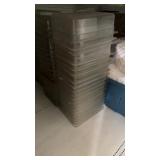 19 pcs clear assorted Cambro 10 x 12 pan