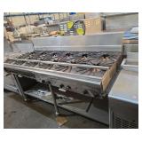 72 in quest 10 burner countertop stove