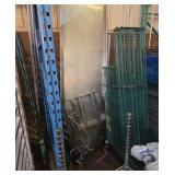 Dishwasher tabling approximately 7 ft long