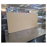 60x30-in table with legs