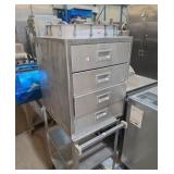 19x21-in stainless steel cabinet