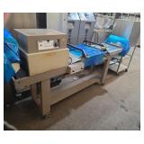 Clamco shrinking heat tunnel Packaging