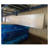 Approx 119 inch stainless steel over Shelf