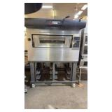 Moretti forni commercial pizza deck oven 52x39x64