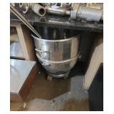 140 quart mixer bowl with Bowl dolly