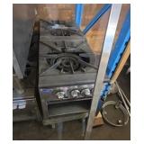 18x42-in cook right two pot burner