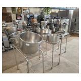 4 miscellaneous mixer bowls