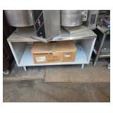 48 in wide 27 inch tall stainless topped stand