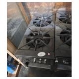 18x42-in two pot burner