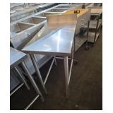 30x18-in stainless steel stand