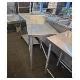 30x18-in stainless steel stand