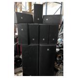 2 JBL ASB6125 high-power dual 15-inch subwoofer,