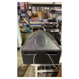 speaker enclosure, likely a passive subwoofer