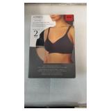 $25 ladies size M comfort bra, two pack