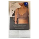 $25 ladies size L comfort bra two pack