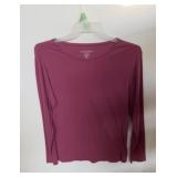 Ladies size XL, long sleeve top