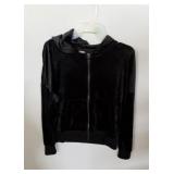 Ladies size S velvet black pullover