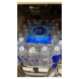 Case of pure life water bottles