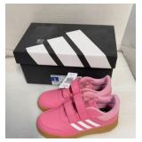 $28 kids size one Adidas shoes