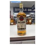 750 ml Bacardi anejo cuatro