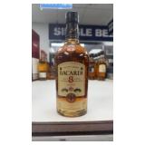 750ml Bacardi Ron Anos 8 rum