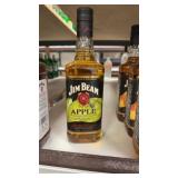 750ml Jim beam apple whiskey