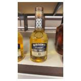 375ml Gibsons finest whisky sterling