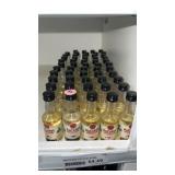 54 bottles of 50 ML BACARDI Rhum