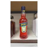 375  ml bottle of aperol butter liquor