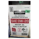$50 Kirkland SAE OW-20 Motor oil