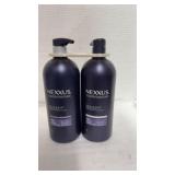 $35 Nexus shampoo and conditioner